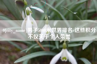 嘉兴男子5000米世界排名-这些积分不仅关乎个人荣誉
