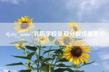 嘉兴消防学校录取分数线是多少