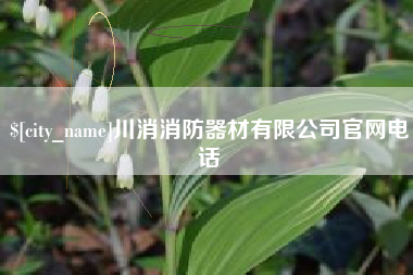 嘉兴川消消防器材有限公司官网电话