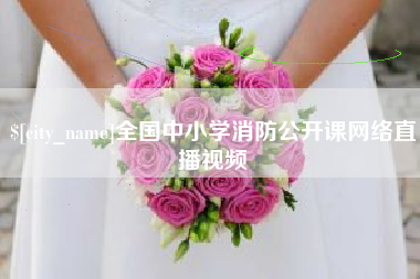 嘉兴全国中小学消防公开课网络直播视频