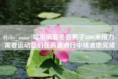 嘉兴哈尔滨亚冬会男子5000米接力-需要运动员们在高速滑行中精准地完成