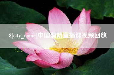 嘉兴中国消防直播课视频回放