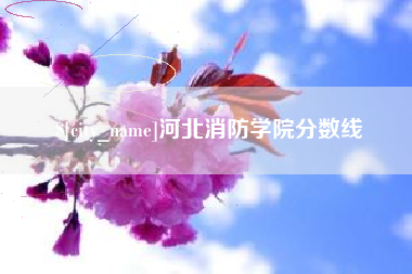 嘉兴河北消防学院分数线