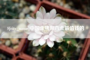 嘉兴中国金牌哪六金最值钱的