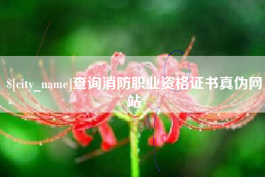 嘉兴查询消防职业资格证书真伪网站