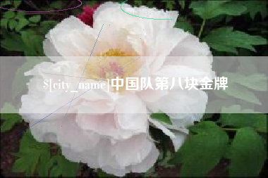 嘉兴中国队第八块金牌