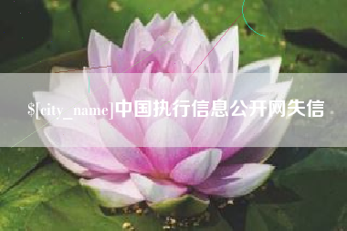 嘉兴中国执行信息公开网失信